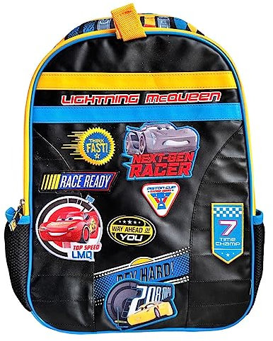 DisneyStore Cars Lightning McQueen Racing Kinderrucksack für Kinder, mehrfarbig, Einheitsgröße