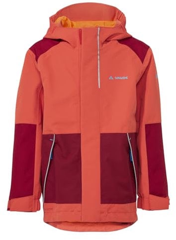 VAUDE Unisex Kinder Kids Caprea 2l Jacket, Hotchili, 158-164 EU