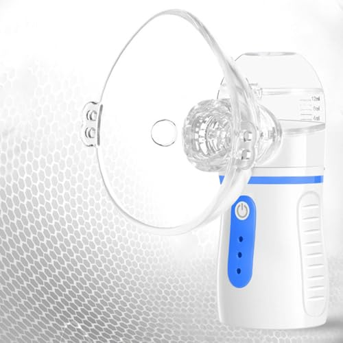 Fyearfly Mini-Vernebler, Tragbarer Elektrischer Vernebler Erwachsene Kinder Universal Cool Mist Dampfinhalator Ultrafeine Zerstäubung Leise Handvernebler Für Zu Hause