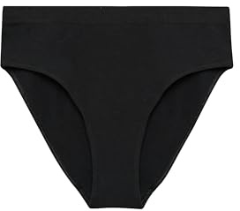 DILLING Damen-Slip mit hohem Bund aus Baumwolle