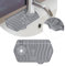 Nogeqi Spüle Splash Guard Matte, Wasserhahn-Pad-Spritzschutz, Wasserhahn Spritzschutz Silikon Abtropfmatte Wasserhahn Matte, Wasserhahn Spüle Spritzschutz, Silikon Spüle Matte für Küche.