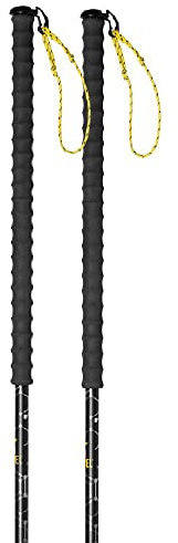 GRIVEL Anarchist 135 cm Gehstock Freeride (Paar) One-Piece, Uni, Erwachsene, Clear, 135