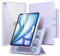 ESR Coque pour iPad Air 11 Pouces M2 (2024), Air 6/5/4(2022/2020, 10.9 Pouces), Couverture Magnétique Amovible, Mode Portrait/Paysage, Support Pencil Pro/USB-C, Série Rebound 360, Violettes