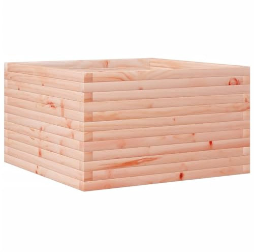 vidaXL Pflanzkübel, Blumenkübel mit offenem Boden, Blumenkasten für Terrasse Garten, Pflanzkasten Hochbeet Pflanzgefäß, Massivholz Douglasie