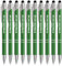Gravurmaster 400 Stück Kugelschreiber mit Touchpen personalisierter Kugelschreiber mit Gravur Druckkugelschreiber Set, Druckkugelschreiber mit Wunschtext & Logo, Für Business, Büro, Schule unw.