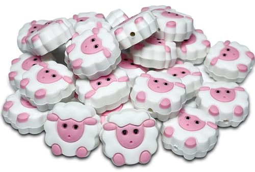 Litoott 20pcs Knitting Needle,Supplies Knitting Tools and Stoppers Point Protectors Knitting Accessories Knitting Starter kit Beginner for Knitting Gifts (Pink, Size 0-5)