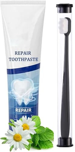 Hap Repair Whitening Toothpaste, Hap Repair Toothpaste, Niacinamide Toothpaste Whitening, Fresh Breather and Oral (1 Pcs)