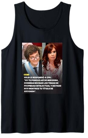 Javier Milei gegen Cristina Fernandez - Argentinien Tank Top