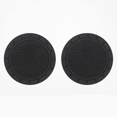 HAAXSHOD 2 Stück Auto Untersetzer, für BMW M M2 M4 M5 M6 M8 X1 X2 X3 X5 X6 M135i M240i Z4 328i X7 Anti-Rutsch Auto Getränkehalter Untersetzer Auto Innere Zubehör