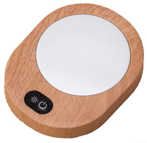 Uwithdanceme Scaldabagno elettrico scaldabagno elettrico intelligente scaldino per bevande elettrico riscaldamento più veloce per caffè latte tè cioccolato