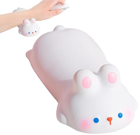 Cute Wrist Rest - Mat with Animal Pattern, Ergonomic Design, Comfortable Wrist Rest Relieves Fatigue, Practical Desk Pad for Laptop and Daily Use