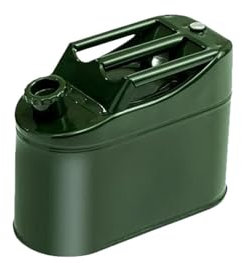 LCQSYE Bidon Essence Fûts d'huile pour Voitures et Motos Fûts d'essence Portables 5L10L Fûts d'huile avec Couvercle en Fer épaissi Bidon de Carburant(5L)