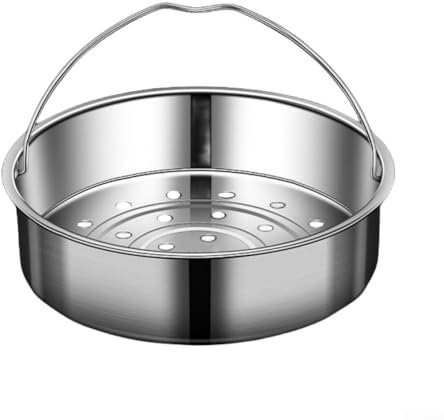 Diseño innovador de cesta de vapor de acero inoxidable para soluciones de cocción rápida (22,5 cm)