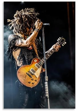 LNSXYSCQ Lenny Kravitz Musikalbum-Cover der beliebten Sänger-Serie, Leinwand-Poster, Wandkunst, dekoratives Gemälde, Schlafzimmer, Malerei, Poster, 30 x 45 cm, ungerahmter Stil