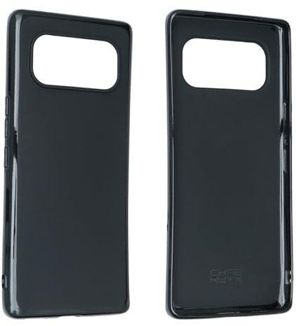 caseroxx TPU-Hülle für Volla Phone Quintus, schwarz | Flexible TPU-Hülle, passgenau und griffig, schützt vor Stößen, Kratzern und Staub, aus TPU