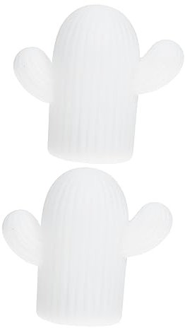 Angoily 2 Pièces Lampe de Nuit Cactus de Lampes de Bureau Décoratives avec Éclairage Doux pour Chambre Salon et Décoration Intérieur