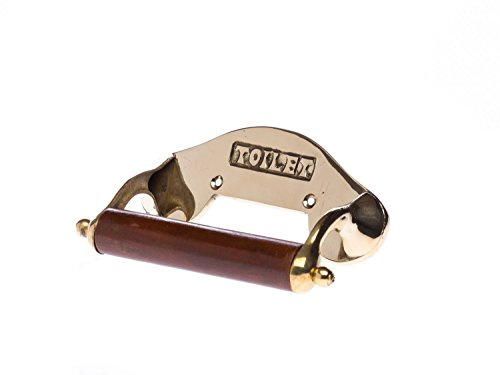 aubaho Toilettenpapierhalter Messing Bad WC Toilette Papierhalter antik Stil Toilet