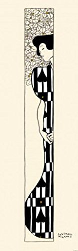 1art1 Gustav Klimt Silhouette I, 1912, 1 Partie Poster Papier Peint 250x79 cm