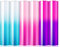 Heinaroman Farbwechselnde Vinylfolie Plotter Selbstklebend, 6 Stück Farbwechselnde Spezielle Vinyl, 30,5x30,5cm Plotterfolie für Scrapbooking, Stutzen, Schilder
