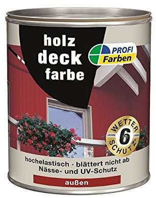 PROFI Holzdeckfarbe Friesenblau 750 ml