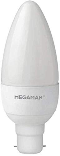 LED Candle 5.5W BC Opal Cool White Megaman 143356