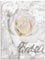 ARTland Wanddeko Glasbilder Wandbild Glas Bild einteilig 60x80 cm Hochformat Natur Blumen Blüten Rose Schriftzug Shabby Chic T5GH
