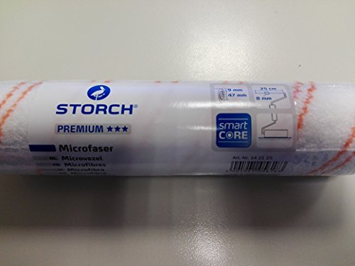 Rullo a pelo corto per interno in microfibra varie misure - 25 CM