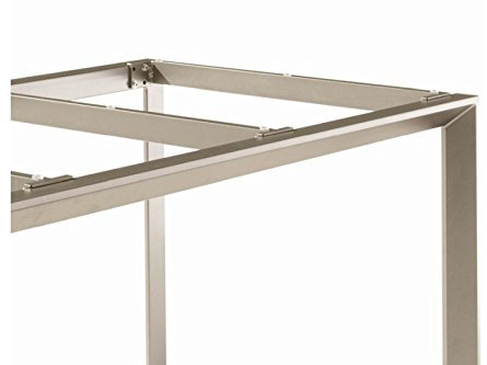 SIEGER Tischgestell Champagner ca. 160x90 cm