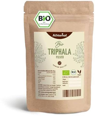 Triphala Pulver Bio (250g) Ayurveda vom Achterhof