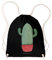 Mr. & Mrs. Panda Sportbeutel Kaktus Wut - Geschenk, wütend, ärgern, Sporttasche, Schule, Turnbeutel Baumwolle, Sportzubehör, Kakteen, Tasche, Beutel