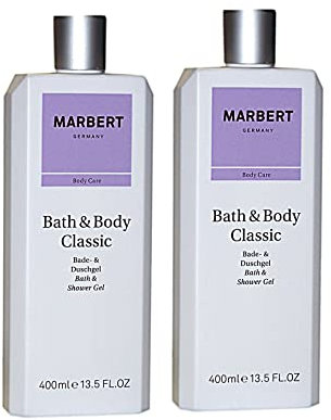 2 x Marbert Bath & Body CLASSIC Duschgel 400 ml (800 ml)