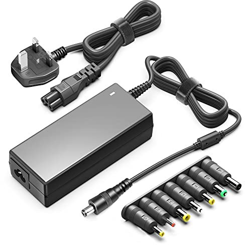 TAIFU 48V Universal AC Adapter Power Supply for Netgear ProSafe GS108PE GS108T GS108UK GS110TP GS116E PoE Injector HP Aruba TP-Link Switch Swann NVR DVR Amcrest Hikvision Video Recorder Charger Cable
