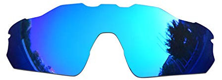 SOODASE Para Oakley Radar EV Pitch Gafas de sol Azul Lentes de repuesto polarizadas