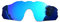 SOODASE Pour Oakley Radar EV Pitch Des lunettes de soleil Bleu Verres de remplacement polarisés