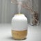 Zen'arôme Diffusor ätherische Öl Purisia, Ultraschalldiffusor, kalte Aromatherapie, elektrischer Diffusor für Parfüm, anpassbare LED -Beleuchtung, Naturholz und Keramikmaterialien