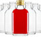 SUPERBUTELKI.PL Mini bouteilles de liqueur - Set de 100x100 ml - Bouteilles en verre - Avec bouchon à vis - Flacons pour jus et boissons