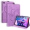 Auslbin Custodia per Lenovo Tab M10 3rd Gen 10.1 Pollici 2022 Cover e Tasca Libro e Motivo a Farfalla di Multi-Angoli Compatibile con per Lenovo M10 3a Generazione,Porpora