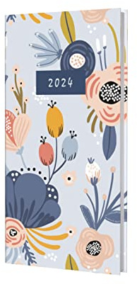 Collins Enchanted 2024 Terminplaner Pocket Week To View Diary - Lifestyle-Planer und Organizer für Büro, Arbeit, persönlich und Zuhause - Januar bis Dezember 2024 Terminkalender - Wochenplaner -