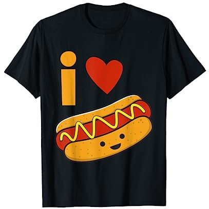 Ich liebe Hotdog-Shirt T-Shirt