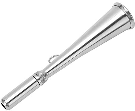 Bocina de barco,Bocina de mano Bocina de niebla de acero inoxidable Accesorio Boquilla Desmontable para Barco