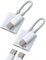 USB C Headphone Splitter(2 pack)Dual Type C DAC Aux Audio Jack Fast Charging Cable Adapter for Apple iPhone16 15 pro compatible for Samsung Earphone Connector Adaptor for ipad Dongle Android Converter