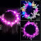 Cerioll LED Fleur Guirlande Cheveux, Guirlande De Plumes Bandeau, Guirlande De Plumes Lumineuses Pour Femmes Filles Adultes Enfants Fête De Mariage Festival Accessoires Photo Props(2 Couleurs)