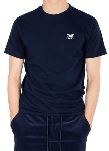 IRIEDAILY Chestflag Tee, Midnight, L