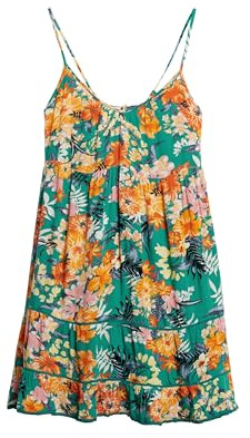 Superdry Damen Strand-Minikleid mit Spaghettiträgern