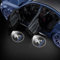 NIRBO Lumière de Bienvenue de Porte de Voiture, 2 pièces LED, lumières de Logo de projecteur Laser, pour Peugeot 206 207 208 3008 308 307 406 407