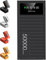 2024 New Super Fast Charging 66w Porous Power Bank with Lanyard, Container Shape 50000mah Power Bank 22.5w Fast Charging Portable Charger with LED Display, Compatible with Phone Tablet Outdoors Travel