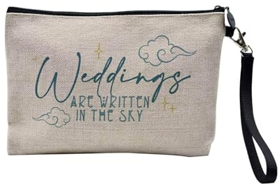 Tasche aus Leinen – Kollektion Hippie Bohème Boho Kultur Illustration Zeichnung Fänger Esoterique – Kosmetiktasche aus Leinen in Leinenoptik – Kulturbeutel – Geldbörse, Gypsy, 23.5 x 15 cm,