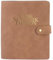 ARTEBENE MAJOIE My Planner für Notizen Notizbuch Vegan mit Leder-Optik in DIN A5 (Braun)