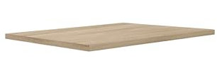 möbelando Esstischplatte >Tables< in Sonoma Eiche (B 160 x H 3,8 x T 90 cm) bietet modernes Design für jeden Essbereich. Die robuste Spanplatte mit Folie-Finish und ABS-Kanten ist pflegeleicht.