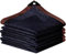 IMSGVIFO Red de Sombra con Ojales, 80%-90% UV Malla Sombra Exterior, Negro Red de Sombra Exterior Terraza, Tela de Sombra para Pergola Invernadero Jardín Patio Balcón Granero Paño de Sombra, 1x3m